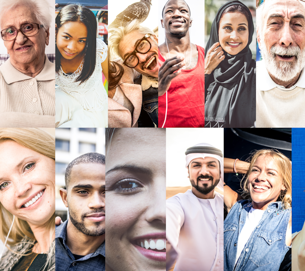 diverse people